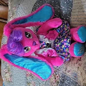 Build A Bear HG Honey Girl Risa BAB Rabbit Bunny Dress Plush Animal
